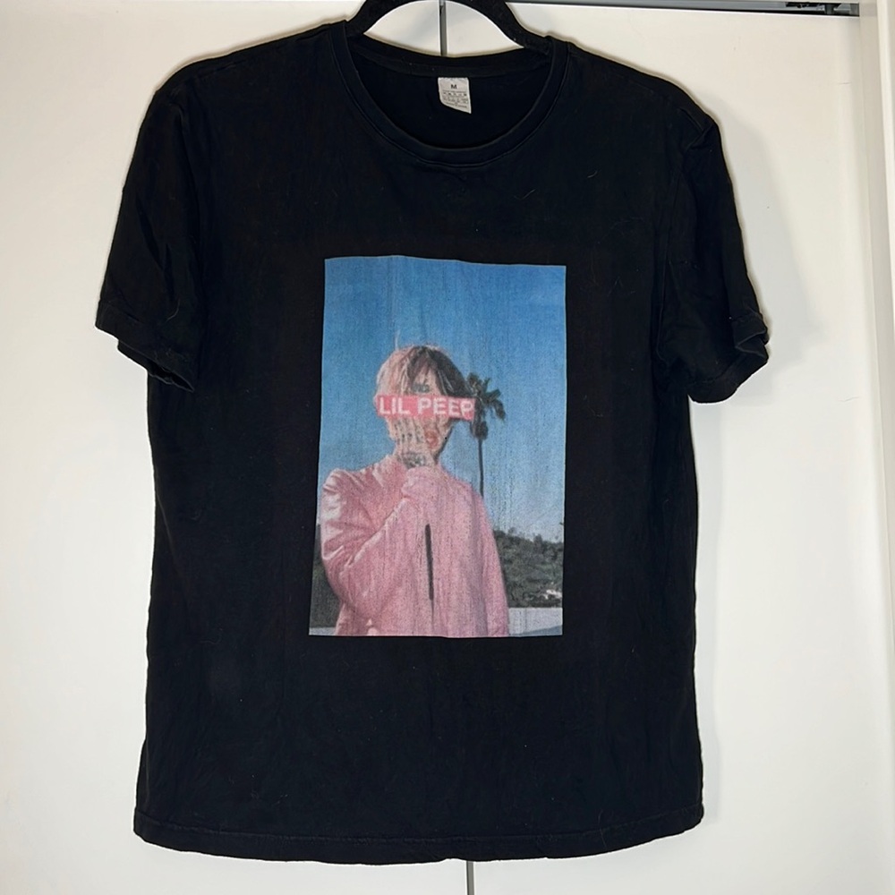 Lil Peep Graphic Concert TShirt Casual Womens Tee